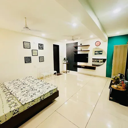 Chic Studio In Vagator With Pool Access Nr Beach